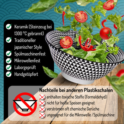 Ramen Schüssel 2 stück Größe Schalen Urban Lifestyle 