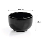 Bild in der Galerie öffnen: Schwarze Dipschalen Kuro Steinzeug - 6er Set Urban Lifestyle