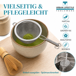 Bild in der Galerie öffnen: Matcha-Sieb aus Edelstahl – Ø 6,5 cm, extra feinmaschig, mit Griff