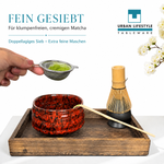 Bild in der Galerie öffnen: Matcha-Sieb aus Edelstahl – Ø 6,5 cm, extra feinmaschig, mit Griff
