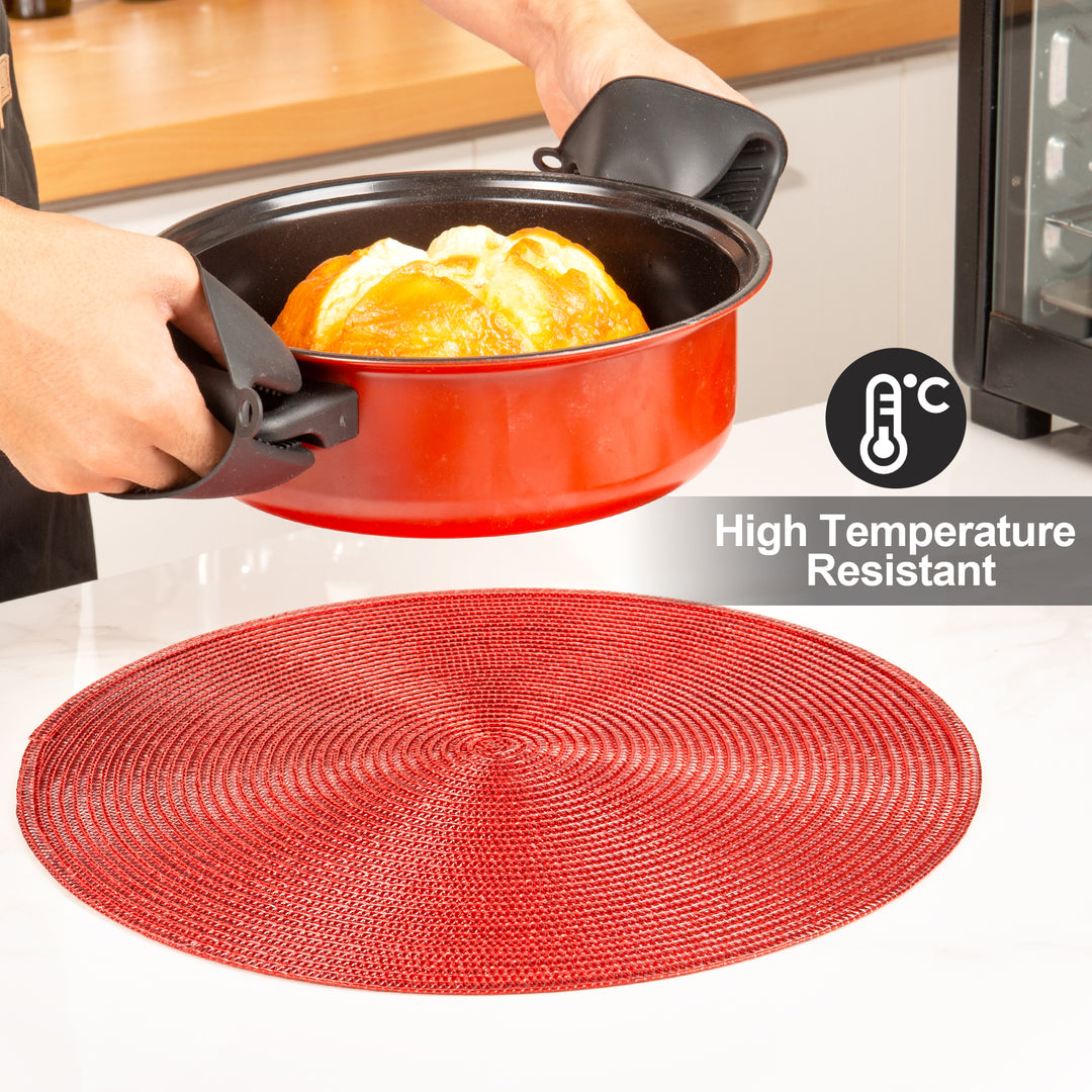 Urban Lifestyle Tischmatten "Helena" Ø 38cm, Set 6 Stück