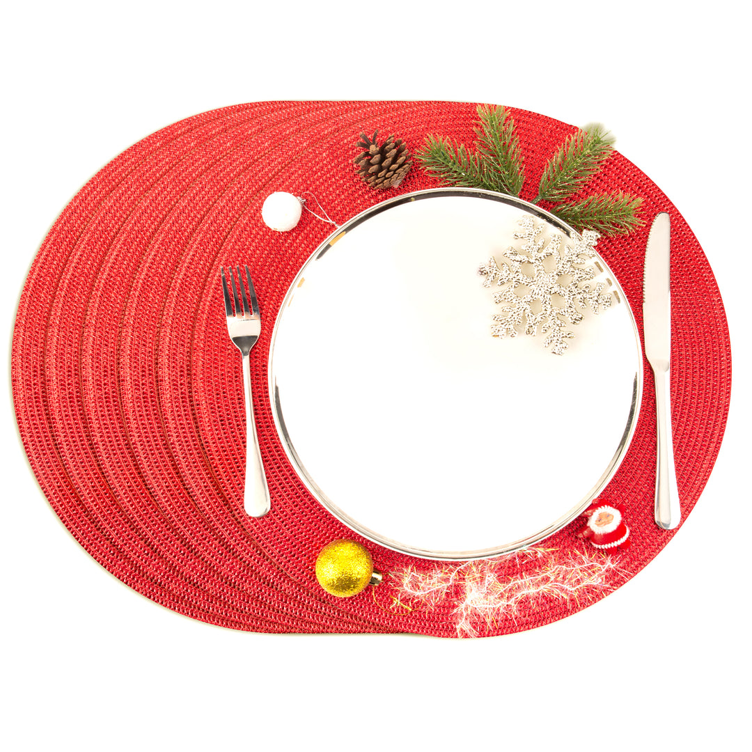 Urban Lifestyle Tischmatten "Helena"Ø 38cm, Set 6 Stück