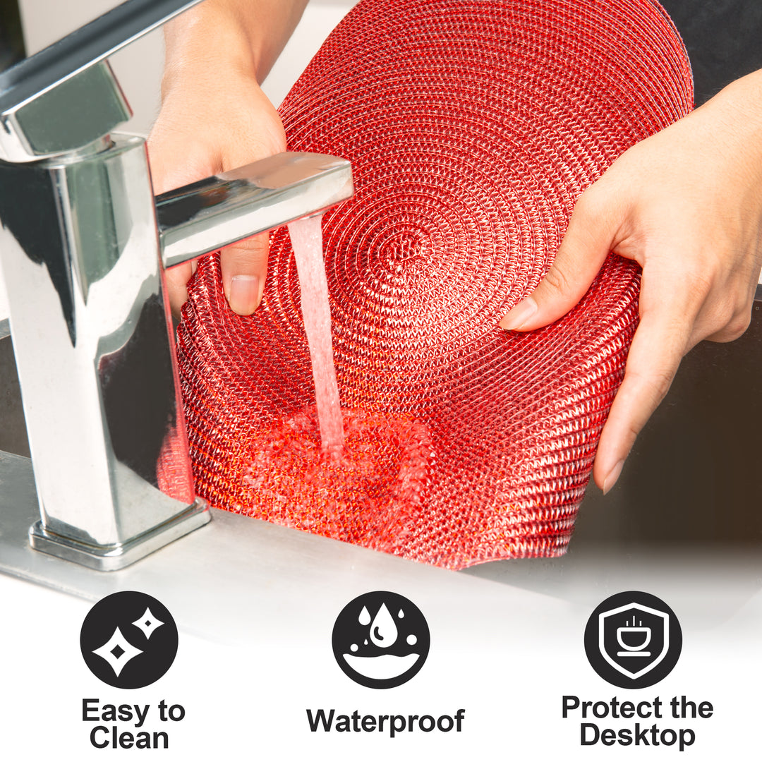 Urban Lifestyle Tischmatten "Helena" Ø 38cm, Set 6 Stück