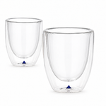 Bild in der Galerie öffnen: Teegläser Taku doppelwandig – Glas, 175 ml, 2er-Set für Tee &amp; Cappuccino – reine Produktansicht