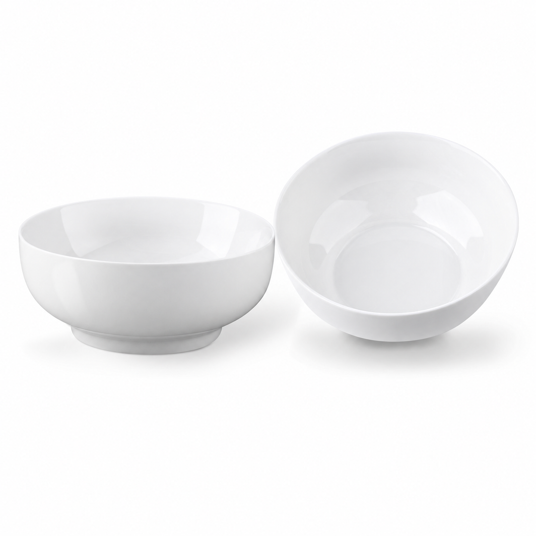Müslischalen-Set – Porzellan, Warmweiß, Ø 17,5 cm, 2er-Set – reine Produktansicht