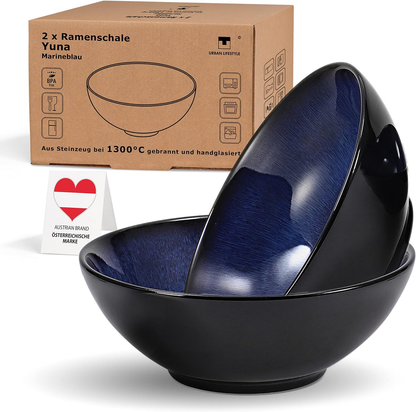 Handglasiert Ramen Schüssel größe salat Schalen Europe Design