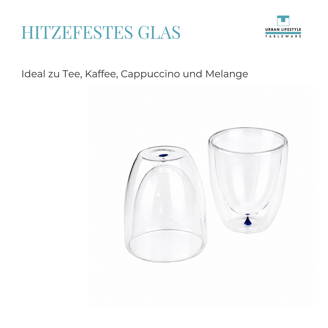 Pflegeleichte doppelwandige Taku Becher für Spülmaschine und Mikrowelle