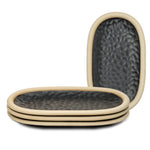 Bild in der Galerie öffnen: Urban Lifestyle Mezze Teller 4 Stück aus Steinzeug (Schoko Braun)
