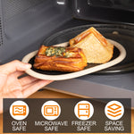 Bild in der Galerie öffnen: Urban Lifestyle Mezze Teller 4 Stück aus Steinzeug (Schoko Braun)
