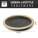 Bild in der Galerie öffnen: Mezze Teller braun Steinzeug - 4 Stück Urban Lifestyle