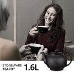 Bild in der Galerie öffnen: Teekanne Liverpool 1,6L - Steinzeug mit Siebeinsatz