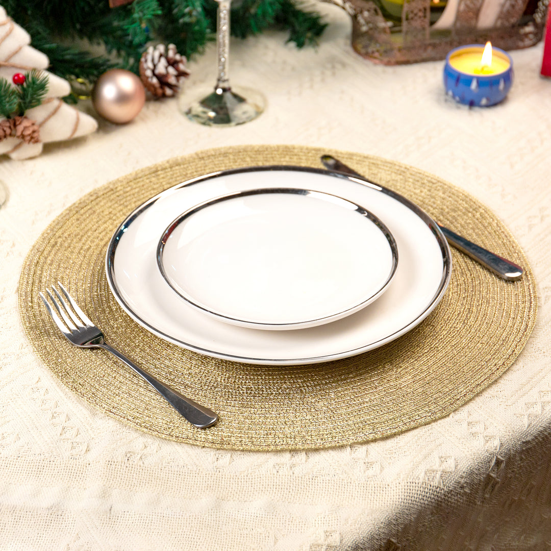 Urban Lifestyle Tischmatten "Helena"Ø 38cm, Set 6 Stück