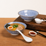 Bild in der Galerie öffnen: Ramen-Schüssel-Set Tokusa – Porzellan, 20 cm, 2er-Set