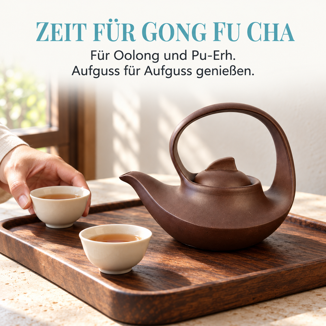 Zeit für Gong Fu Cha: Yixing-Teekanne für Oolong und Pu-Erh – Aufguss für Aufguss genießen